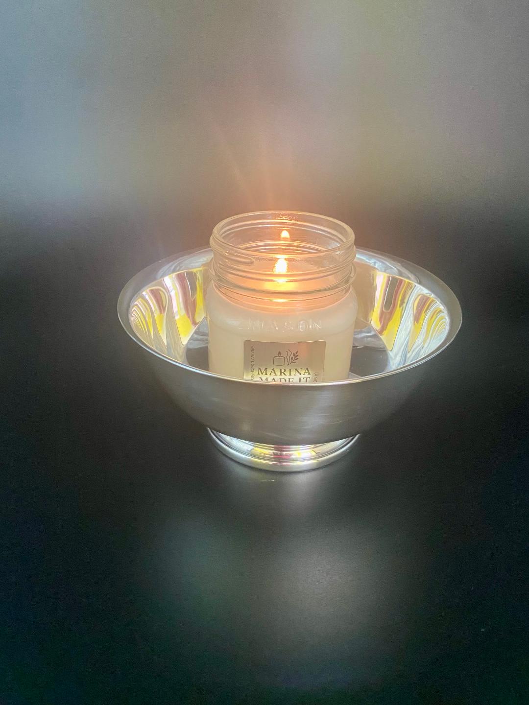 Warm Earth Candle "Glow Jar"