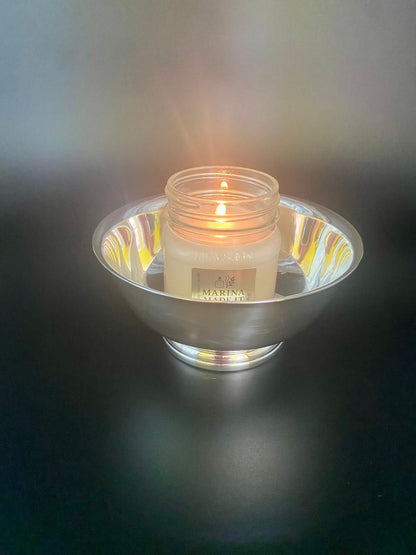 Warm Earth Candle "Glow Jar"